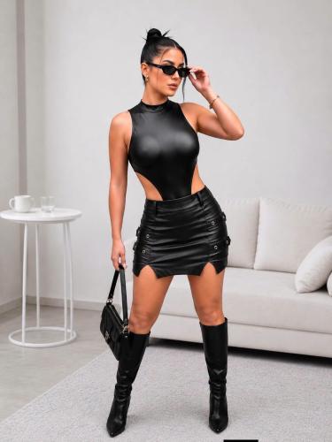 Disponible Pollera con Regulador, Tela Bengalina Engomado Elastizada.