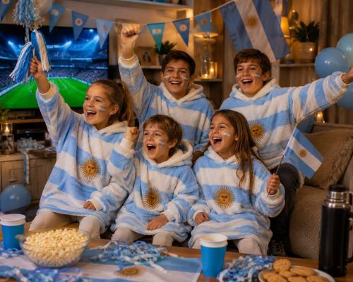 Buzo de Niño Argentina de Corderito Bifas