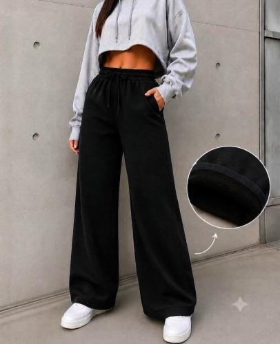 Palazo Semi Jeans con Piel Excelente Calidad