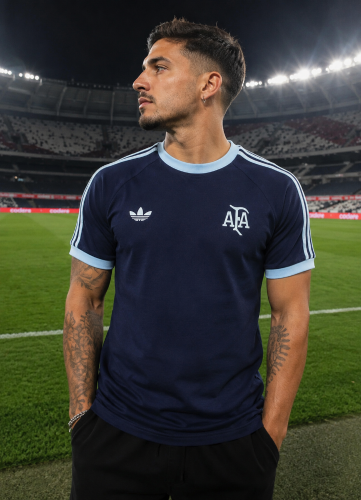 Remera Afa Retro  3 Tiras