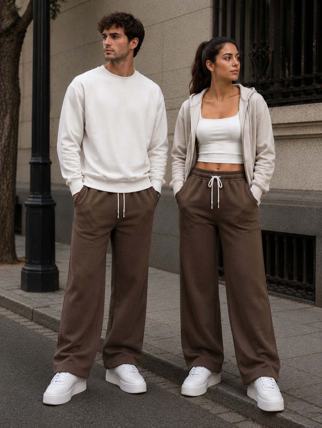 Jogging Baggy Unisex Frisa Peinada Invisible - Imagen 2