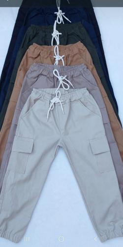 Pantalón Gabardina Cargo Niño