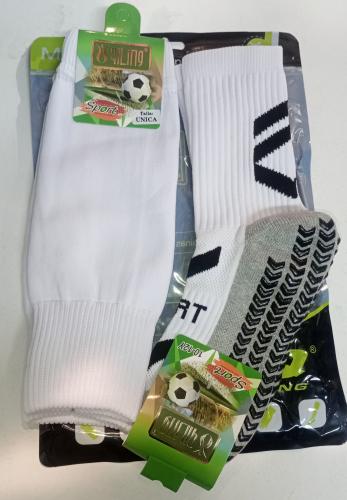 Medias Fútbol Antideslizante + Tobillera