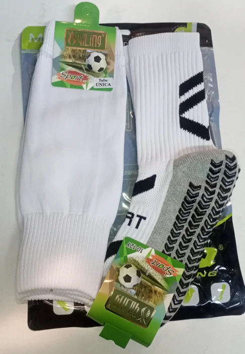 Medias Fútbol Antideslizante + Tobillera