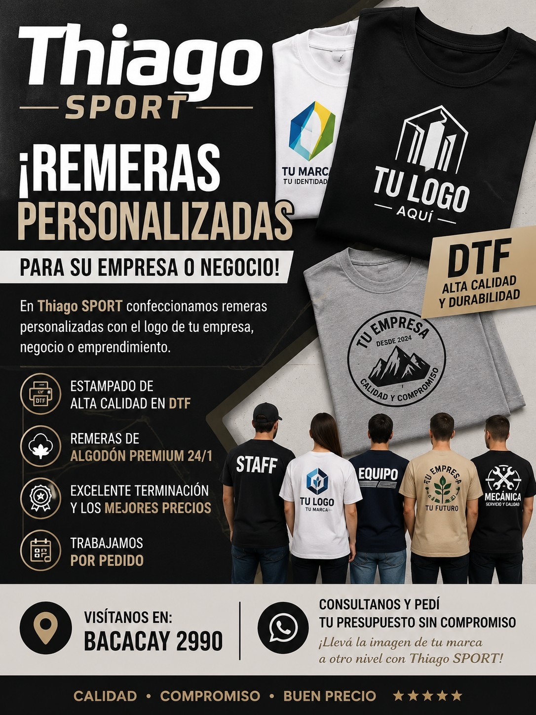 Remeras Personalizadas - Imagen 1
