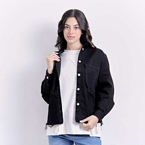 Camisaco de Gabardina Oversize