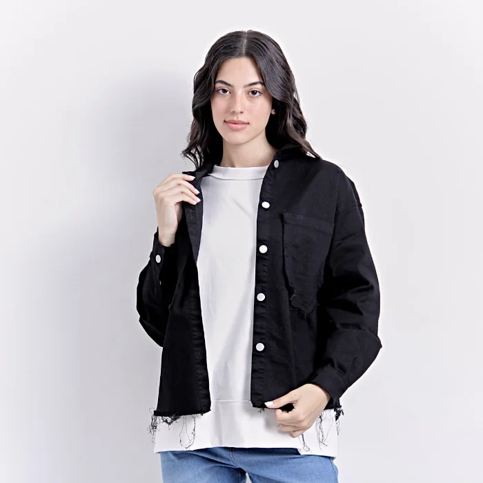 Camisaco de Gabardina Oversize