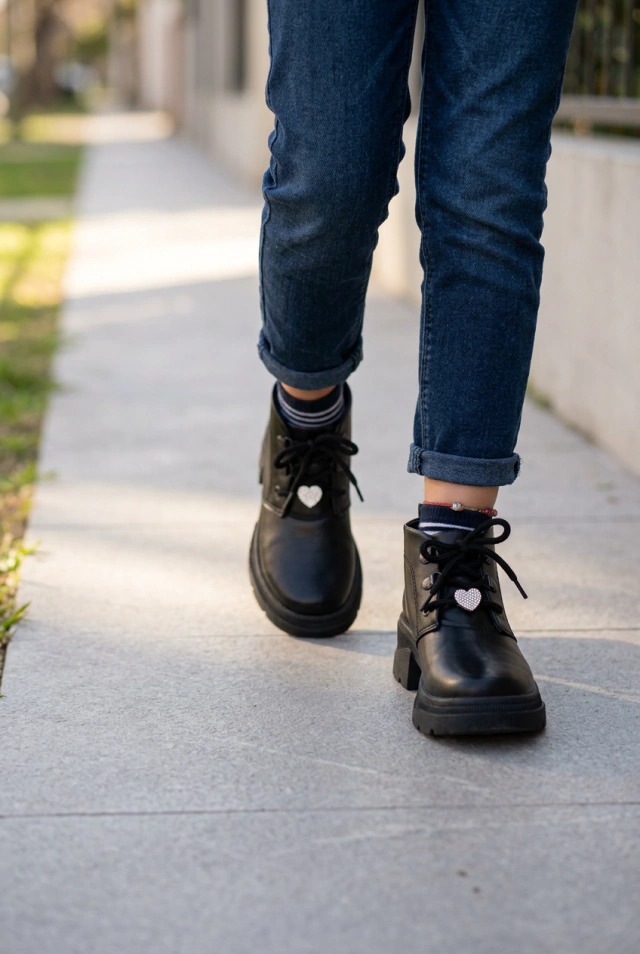 Borcego Bota Nena Charol Eco Cuero Negro Cordones y Accesorio Corazón Niña - WhatsApp%20Image%202026-06-09%20at%2015.28.03.jpeg