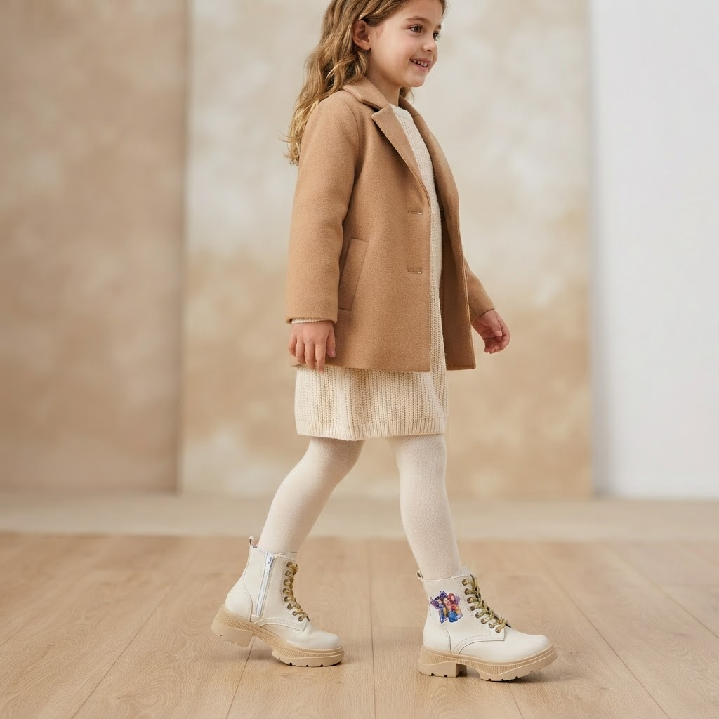 Borcego Niña Guerreras Kpop Bota Huntrix Negro Beige Nena Cordones Invierno Infantil - magnific_fotografia-de-moda-infant_vu8H68Wa47.png