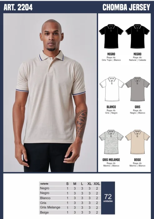 Chomba Jersey con Vivo