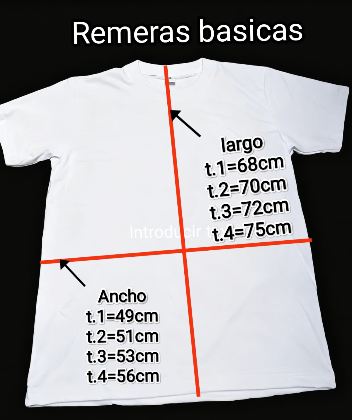 Remeras Básicas Algodón Peinado - Imagen 3