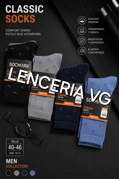 Medias Socmark ×12