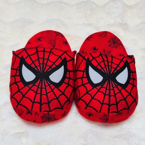 Pantuflones de Spiderman/araña y Garfield