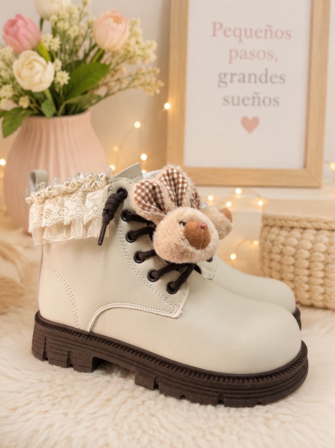 Borcego Niña Accesorio Osito Nena Cordones Ecocuero Beige Negro Importado - WhatsApp%20Image%202026-07-14%20at%2011.51.18.jpeg