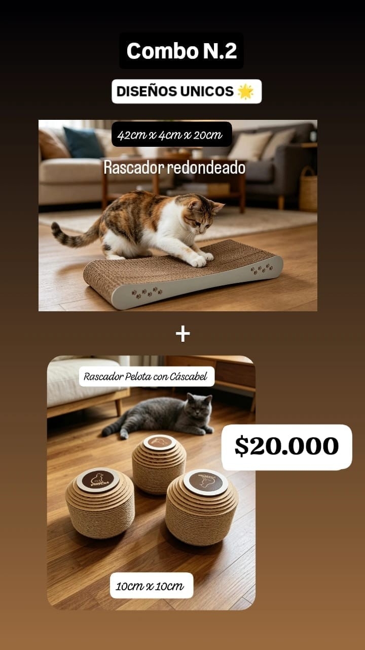 Rascadores Calidad Premium. Combos desde $15.000 - Imagen 3