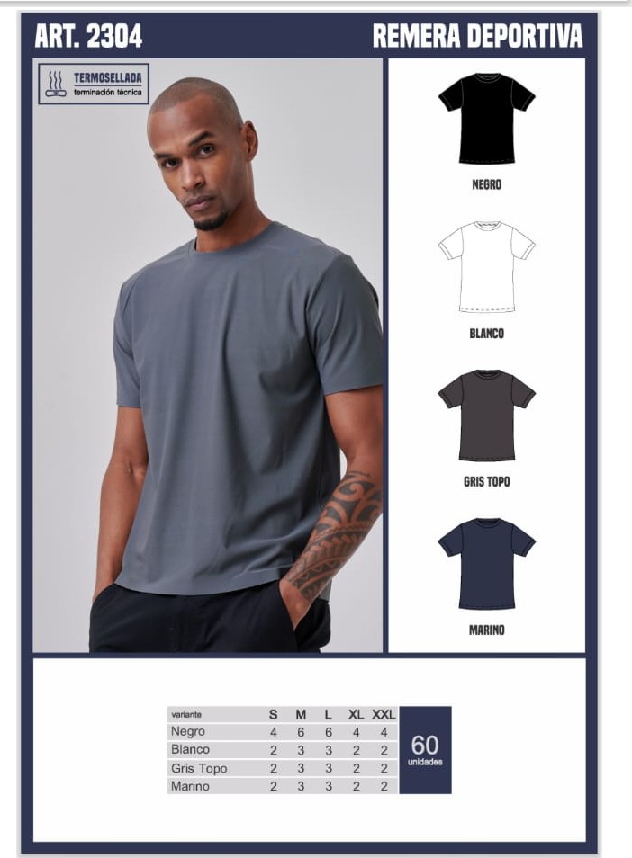 Remera Deportiva - Imagen 2