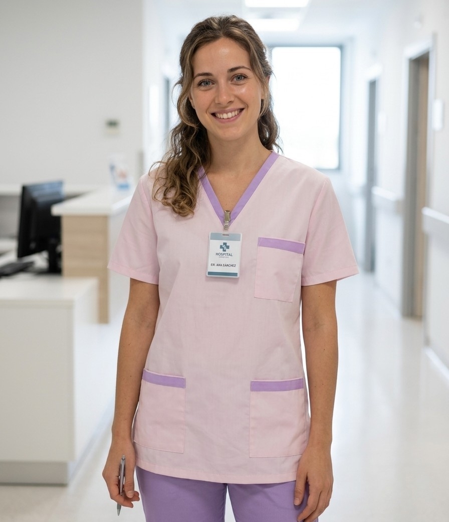 Ambos Médicos Spandex - Imagen 1
