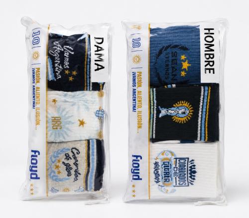 Pack 3 Medias Argentina