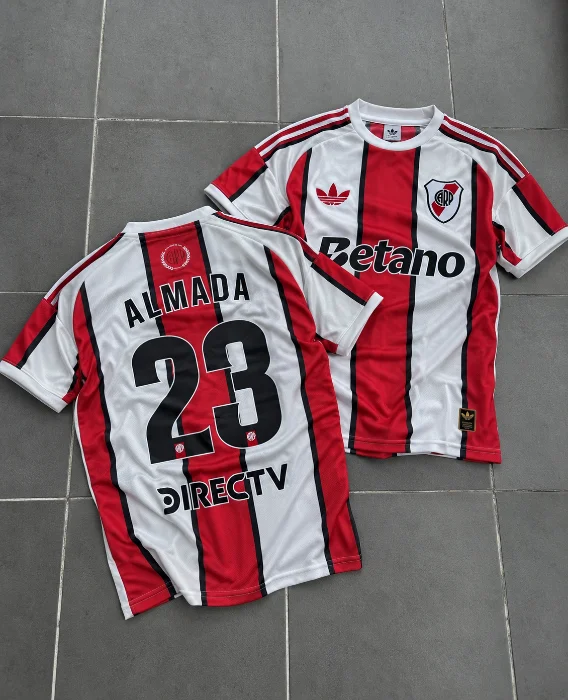 Camiseta Suplente de River Tricolor