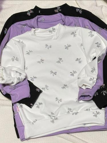 Sweter Moño de Darlon con Brillos