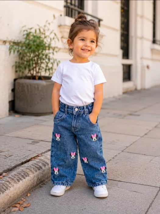 Jean's Baggy Minnie para Beba
