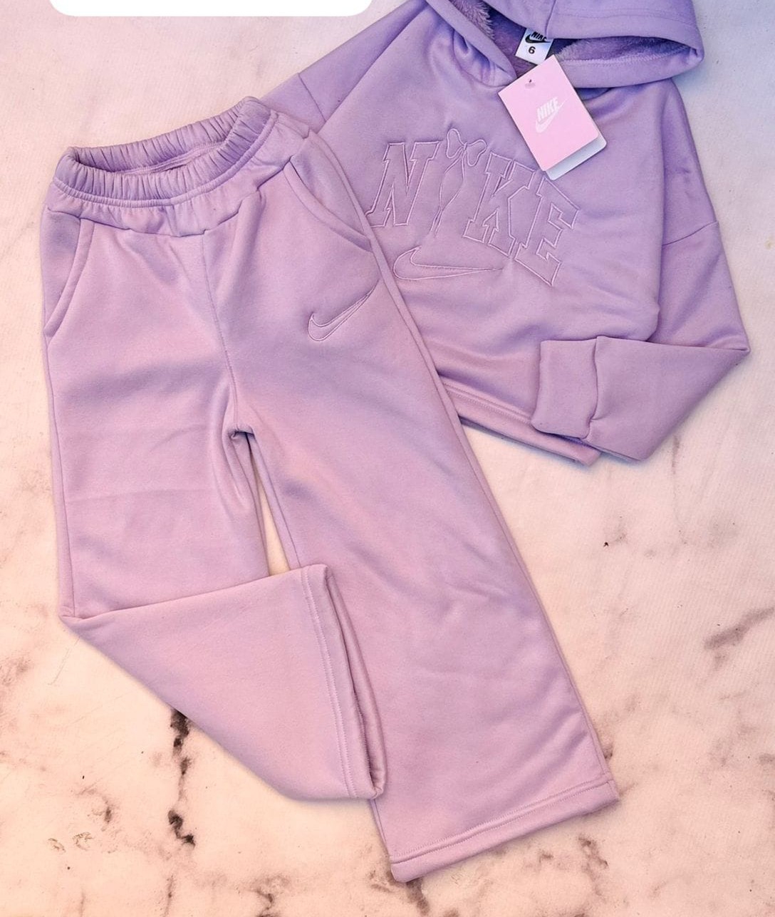 Conjunto de Nena Bordado con Piel - Imagen 1