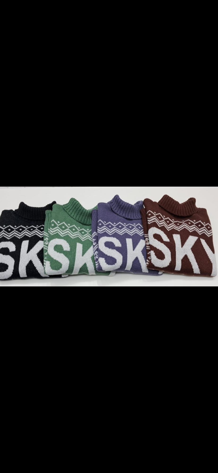 Sweatrs Media Polera Lana - Imagen 2