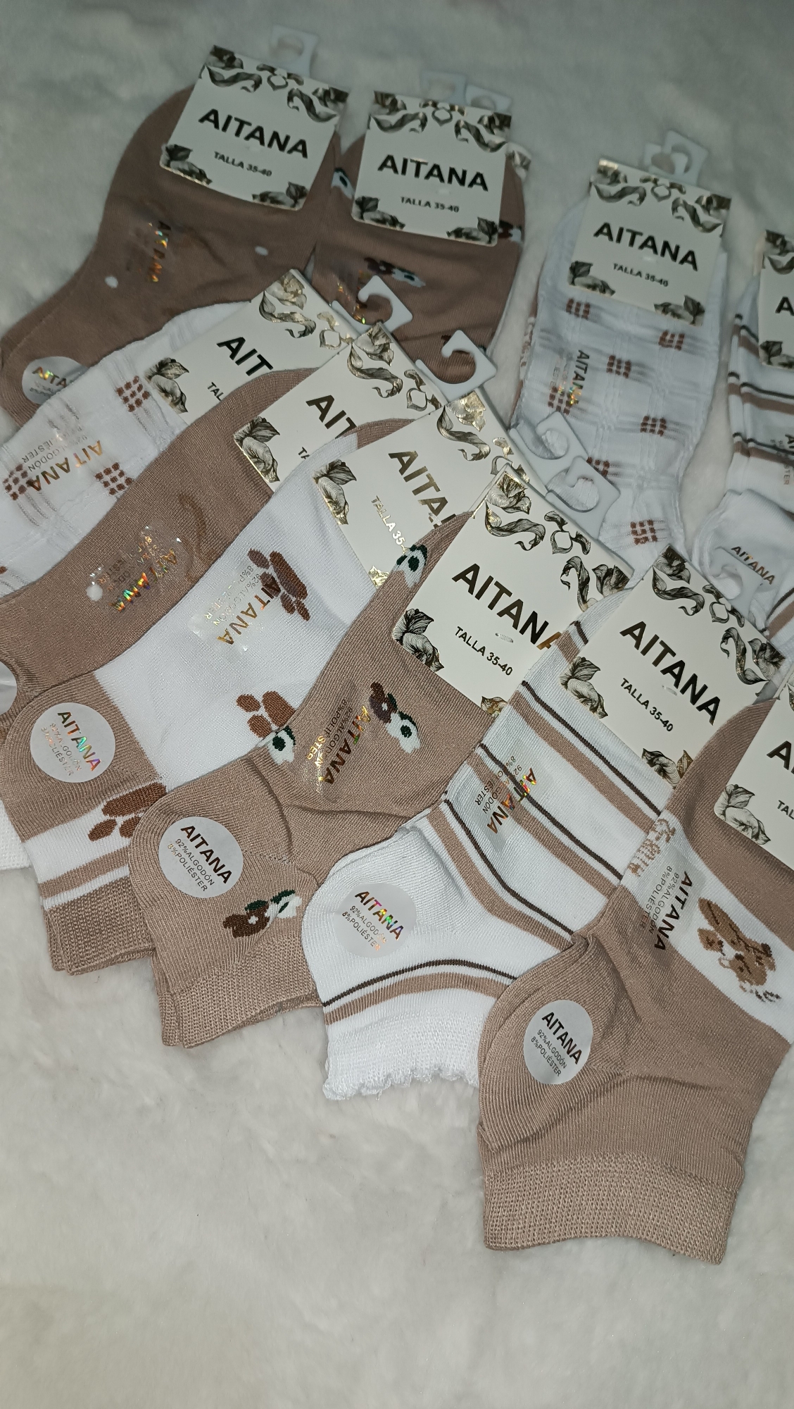 Soquetes Aitana Algodon - Imagen 2