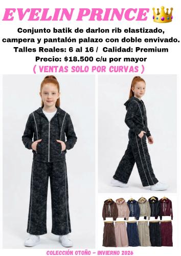 Conjunto Batik con 2 Líneas