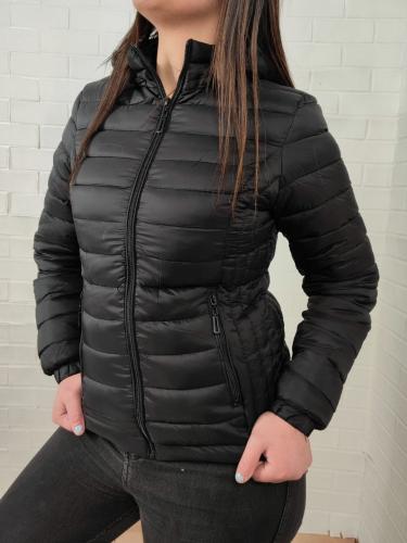 Campera Importada Canelón con Piel