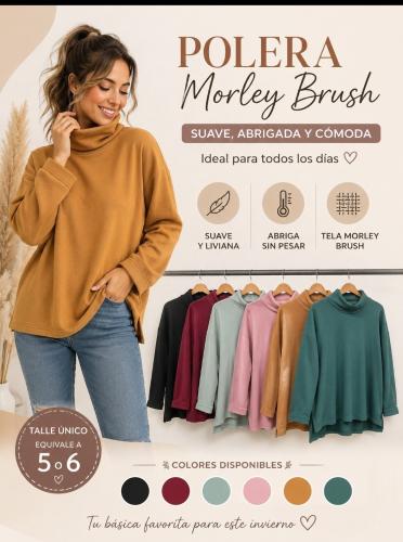 Poleron Brush Tu Equiv 5/6