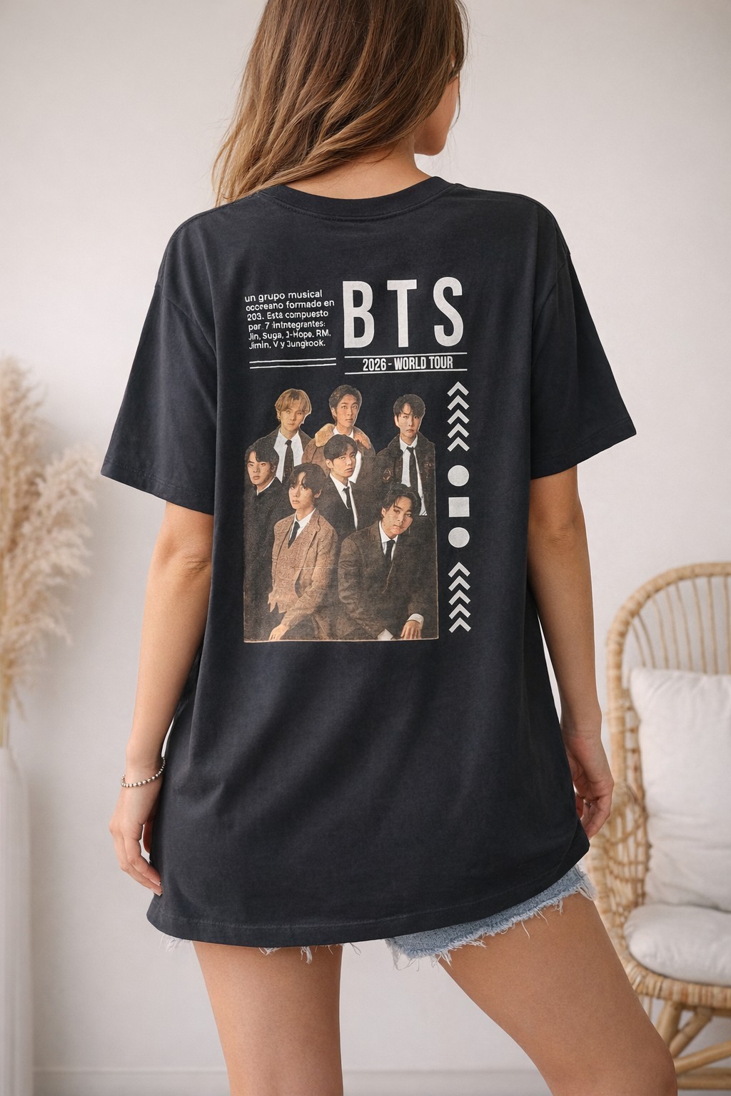 Remeras Oversize   Bts - Imagen 3