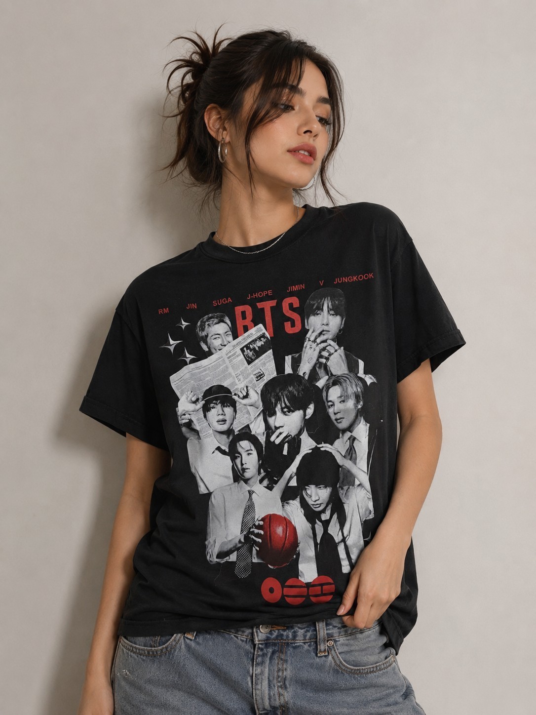 Remeras Oversize   Bts - Imagen 6