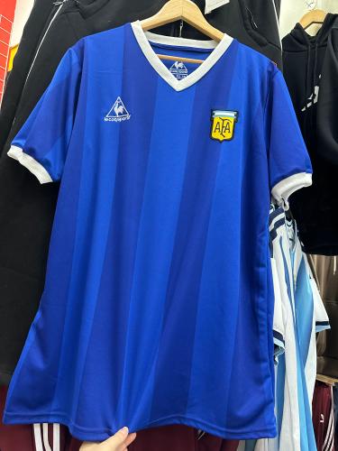 Retro Maradona Azul