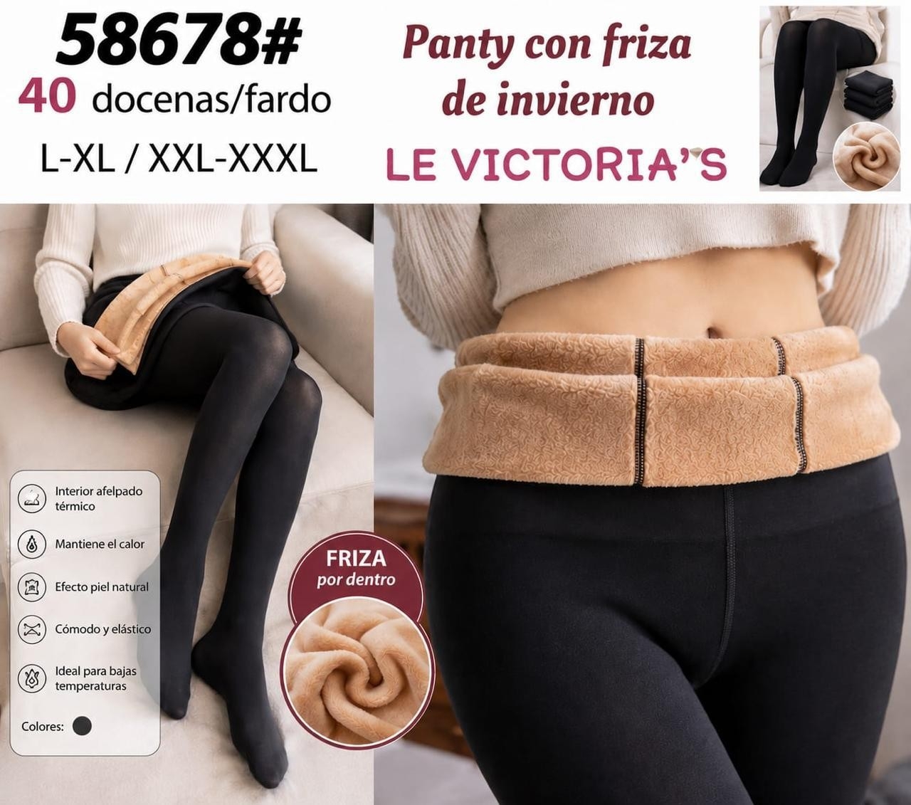 Pantu Efecto Piel Negras - Imagen 1