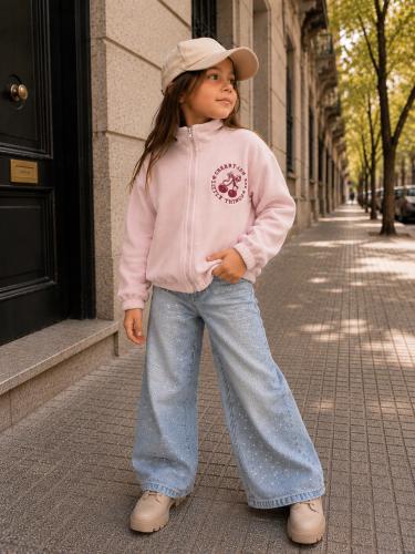 Campera Polar Cherry Bordada - Miniatura 2