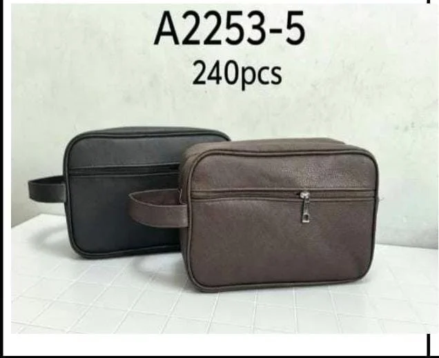 Neceser para Hombre*  Cuero Pu  Excelente Calidad