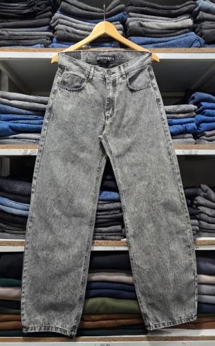 Pantalón Baggy Liso Gris Cl