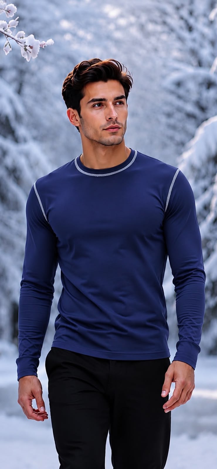 Camisetas Lycra de Hombre.costuras Bordadas - Imagen 2