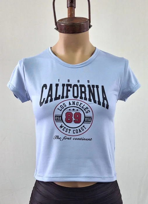 Remera California Modal Soft