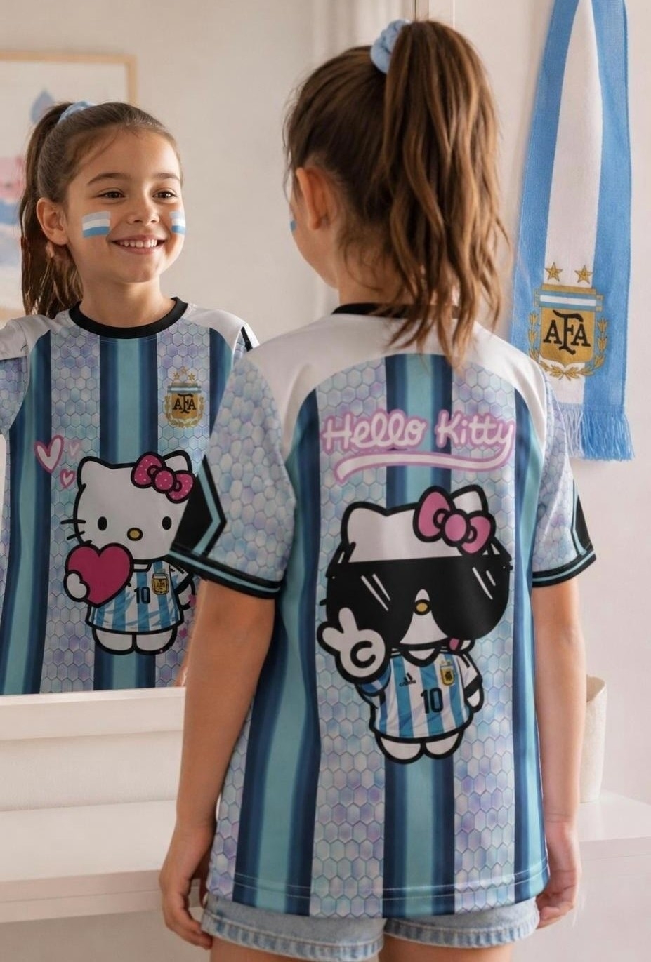 Camiseta Afa Kitty Sublimadas - Imagen 3