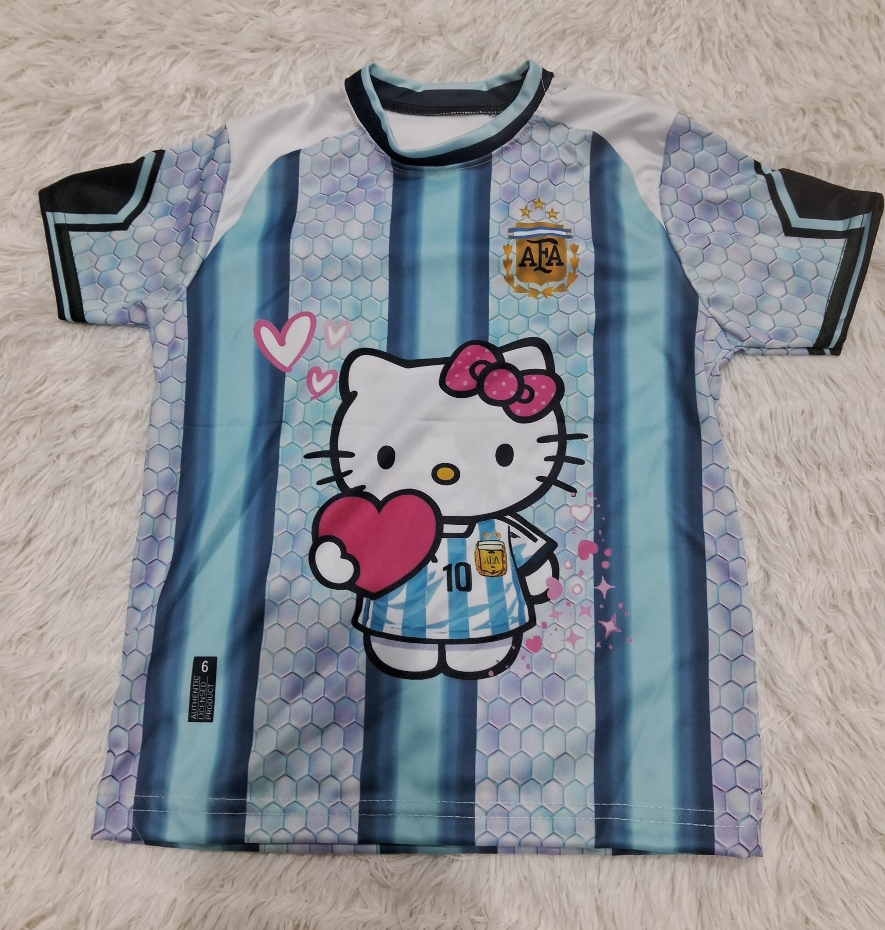 Camiseta Afa Kitty Sublimadas - Imagen 1