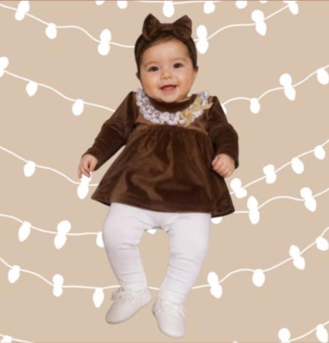 Conjunto Vestido Plush Morley