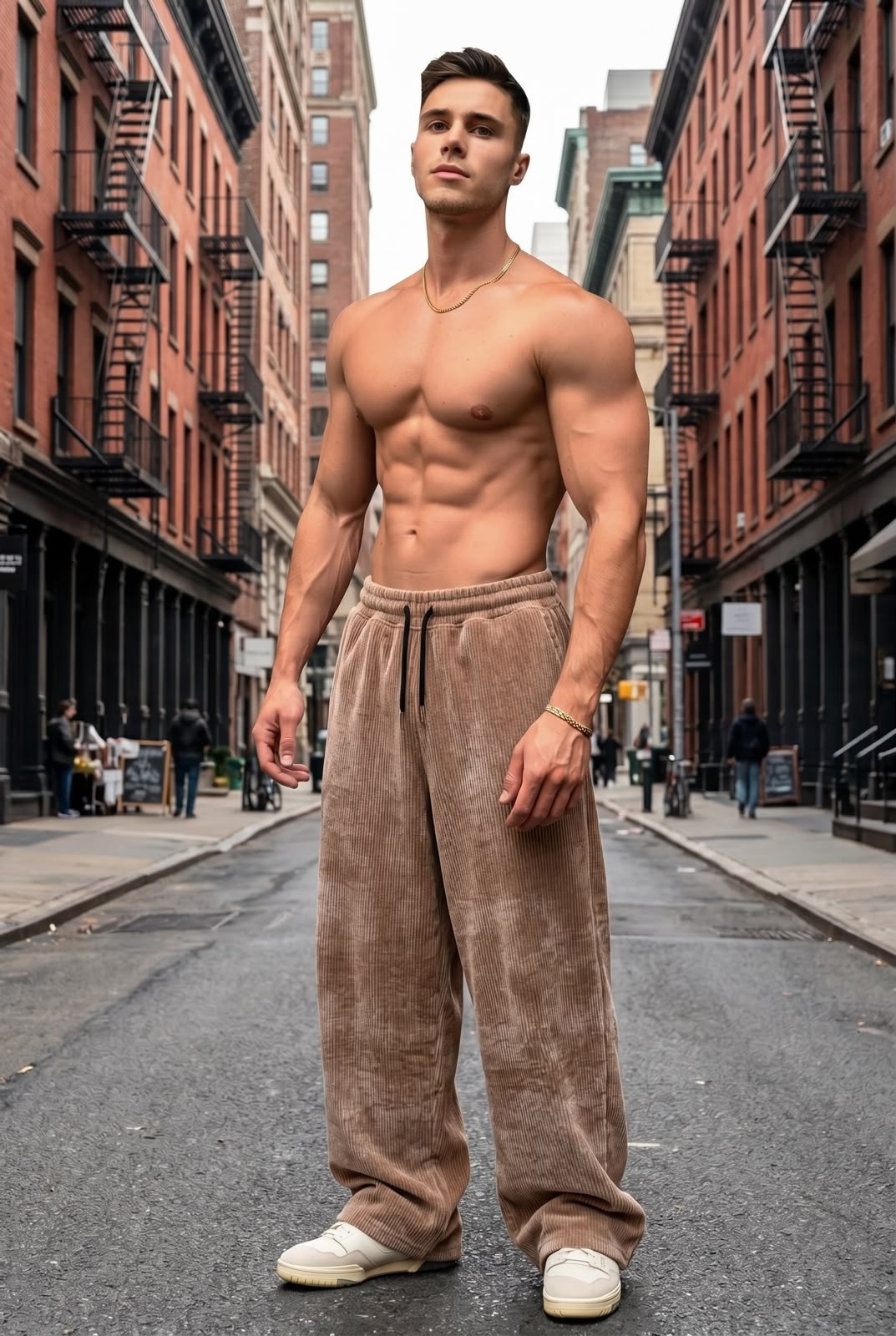 Pantalón Baggy de Chenille - Imagen 6