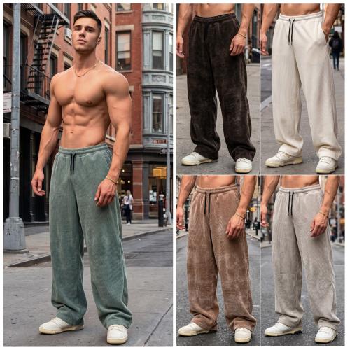 Pantalón Baggy de Chenille