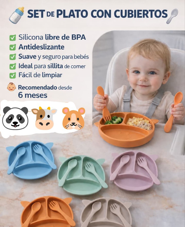 Set de Platos de Ciliconas - Imagen 2