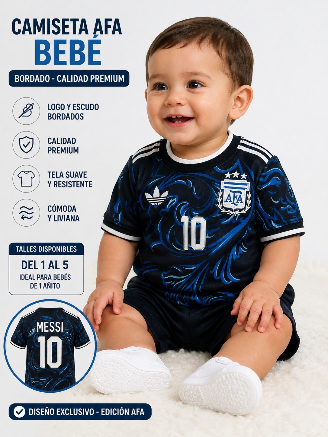Camiseta de Bebe Suplente - Imagen 1