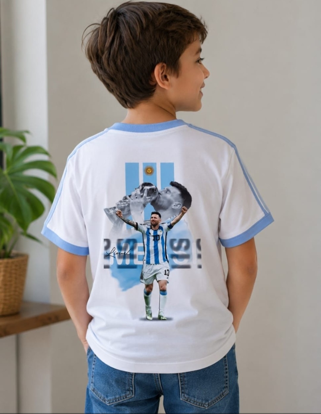 Remera de Nene Argentina Messi - Imagen 2