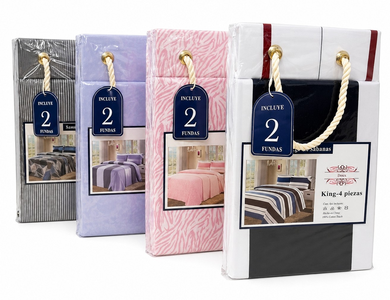 Sabana Doux Estampada King - Imagen 3