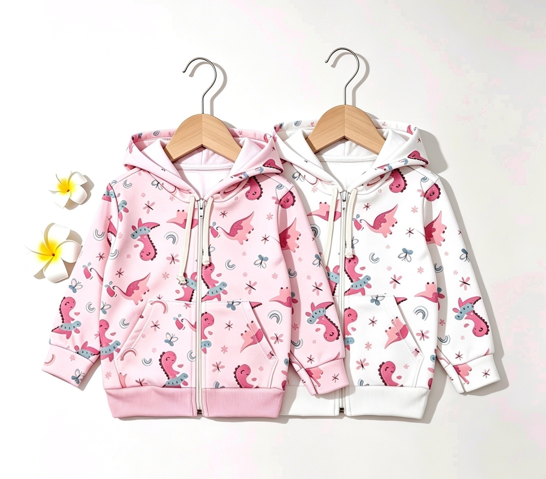 Campera Estampada Nena Friza Peinado Premium - Imagen 4